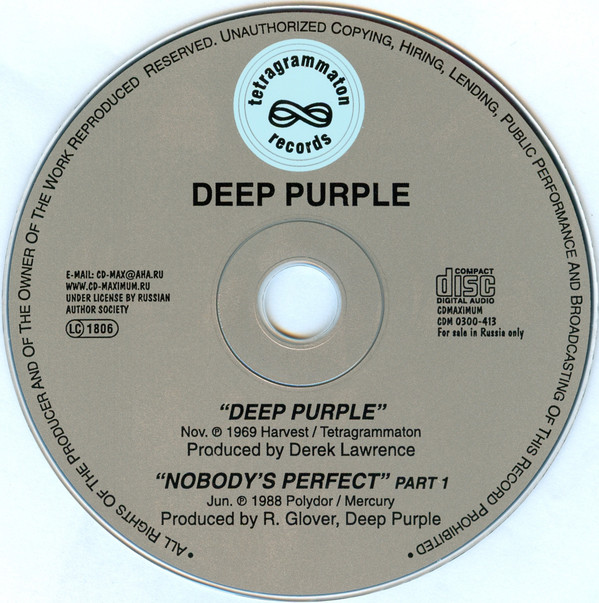 Deep Purple - Deep Purple / Nobody.