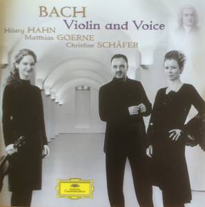 Hahn, Hilary - Bach: Violin And Voice