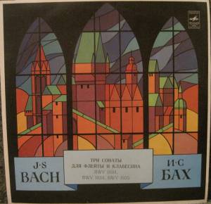 Johann Sebastian Bach - Сонаты Для Флейты И Клавесина BWV 1033, BWV 1034, BWV 1035