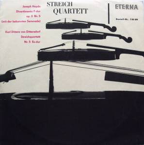Joseph Haydn - Streichquartett: Divertimento F-dur Op. 3 Nr. 5 / Streichquartett Nr. 5 Es-dur