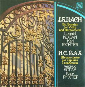 Johann Sebastian Bach - Six Sonatas For Violin And Harpsichord