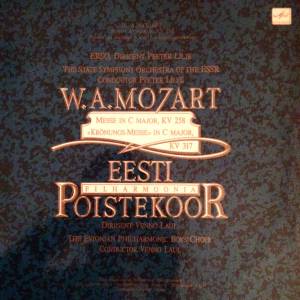 Wolfgang Amadeus Mozart - Messe C Major, KV 317 / «Kr