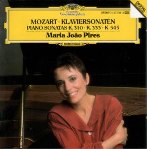 Pires, Maria Joao - Mozart: Piano Sonatas K.310, 333 & 545