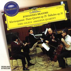 Amadeus Quartet - Brahms: Quartet No.1; 4 Balladen