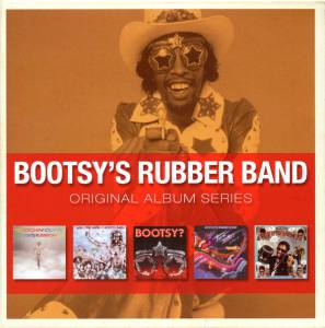 BOOTSY'S RUBBER BAND - ORIGINAL ALBUM SERIES (STRETCHIN' OUT IN BOOTSY'S RUBBER BAND / AHH...THE NAME IS BOOTSY, BABY! / BOOTSY? PLAYER OF THE YEAR / THIS BOOT IS MADE FOR FONK-N / ULTRA WAVE)