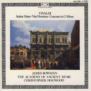 Bowman, James - Vivaldi: Stabat Mater; Concerto In G Minor