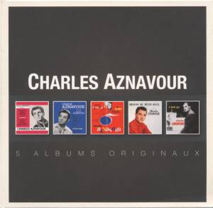 CHARLES AZNAVOUR - ORIGINAL ALBUM SERIES (JEZEBEL / LE FEUTRE TAUPE / SUR MA VIE / BRAVOS DU MUSIC-HALL / C'EST CA)