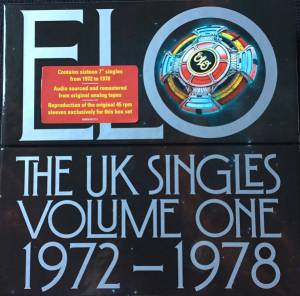 ELECTRIC LIGHT ORCHESTRA - THE UK SINGLES VOLUME ONE: 1972-1978