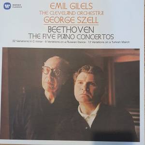 EMIL GILELS - THE 5 PIANO CONCERTOS