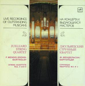 Felix Mendelssohn-Bartholdy - String Quartets No. 2 And No. 3