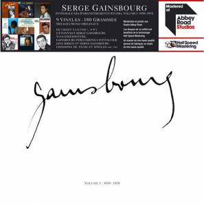 Gainsbourg, Serge - Integrale Des Enregistrements Studio 1958 - 1970 (Box)