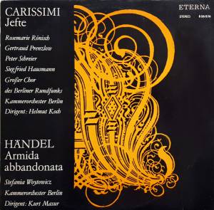 Giacomo Carissimi - Jefte / Armida Abbandonata