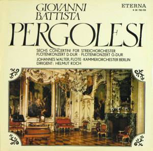 Giovanni Battista Pergolesi - Sechs Concertini F