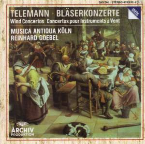Goebel, Reinhard; Musica Antiqua Koeln - Telemann: Wind Concertos