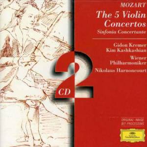 Harnoncourt, Nikolaus - Mozart: The 5 Violin Concertos; Sinfonia Concertan