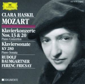Haskil, Clara - Mozart: Piano Concertos Nos.13 & 20
