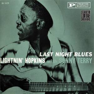 Hopkins, Lightnin' - Last Night Blues