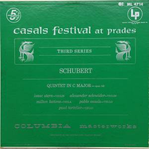 Isaac Stern - Schubert: Quintet In C Major, Op. 163