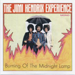 JIMI HENDRIX - BURNING OF THE MIDNIGHT LAMP (MONO EP)