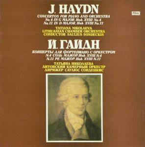 Joseph Haydn - Concertos For Piano And Orchestra No. 4 And No. 11