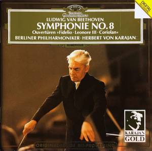 Karajan, Herbert von - Beethoven: Symphony No.8; Overtures: 