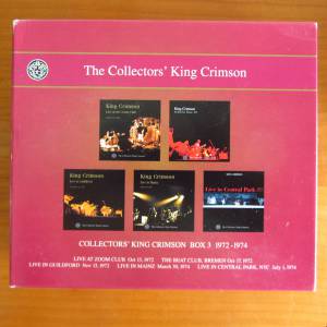 King Crimson - Collectors' King Crimson Box 3 (1972-1974)