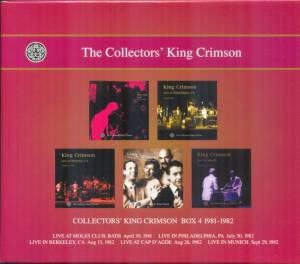 King Crimson - Collectors' King Crimson Box 4 (1981-1982)