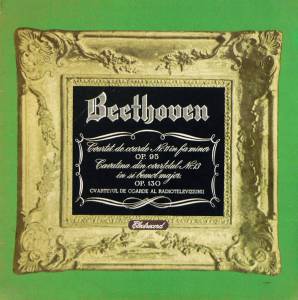 Ludwig van Beethoven - Cvartetul De Coarde Nr. 11 ^In Fa Minor Op. 95