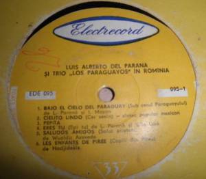 Luis Alberto Del Parana Y Los Paraguayos - ^In Rom^inia