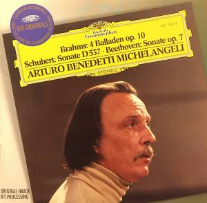 Michelangeli, Arturo Benedetti - Brahms: 4 Ballades/ Schubert: Sonata D537