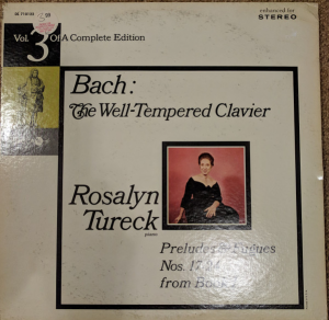 Rosalyn Tureck - The well-Tempered Clavier Nos. 17-24 from Book I