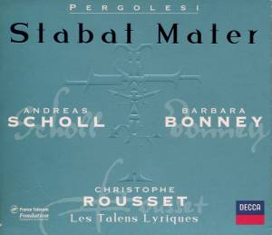 Schll, Andreas; Bonney, Barbara - Pergolesi: Stabat Mater; Salve Regina in F minor;