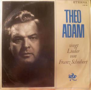 Theo Adam - Singt Lieder Von Franz Schubert