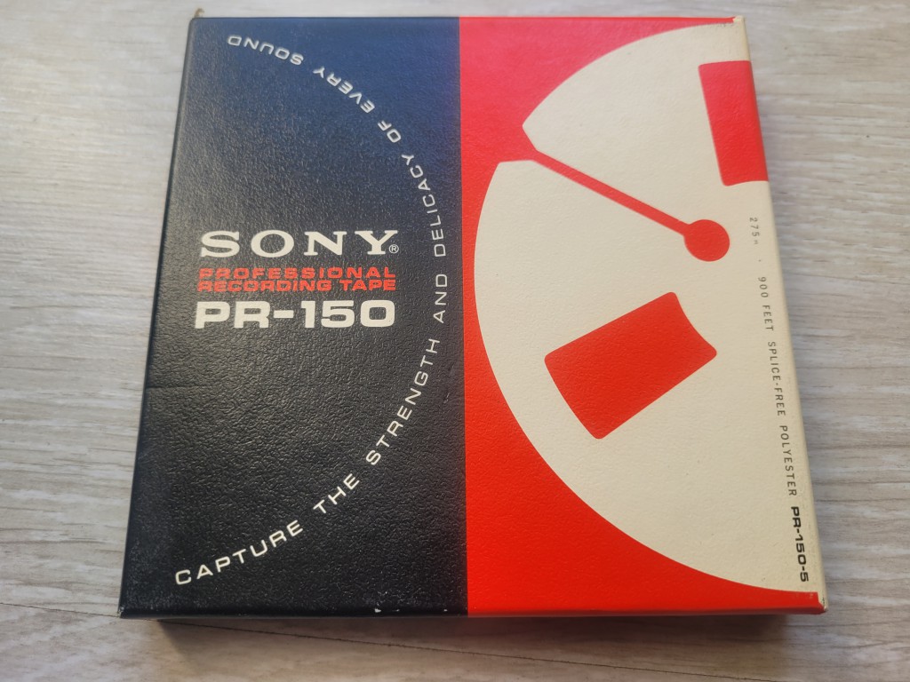 Sony pr-150 5 катушка магнитная лента