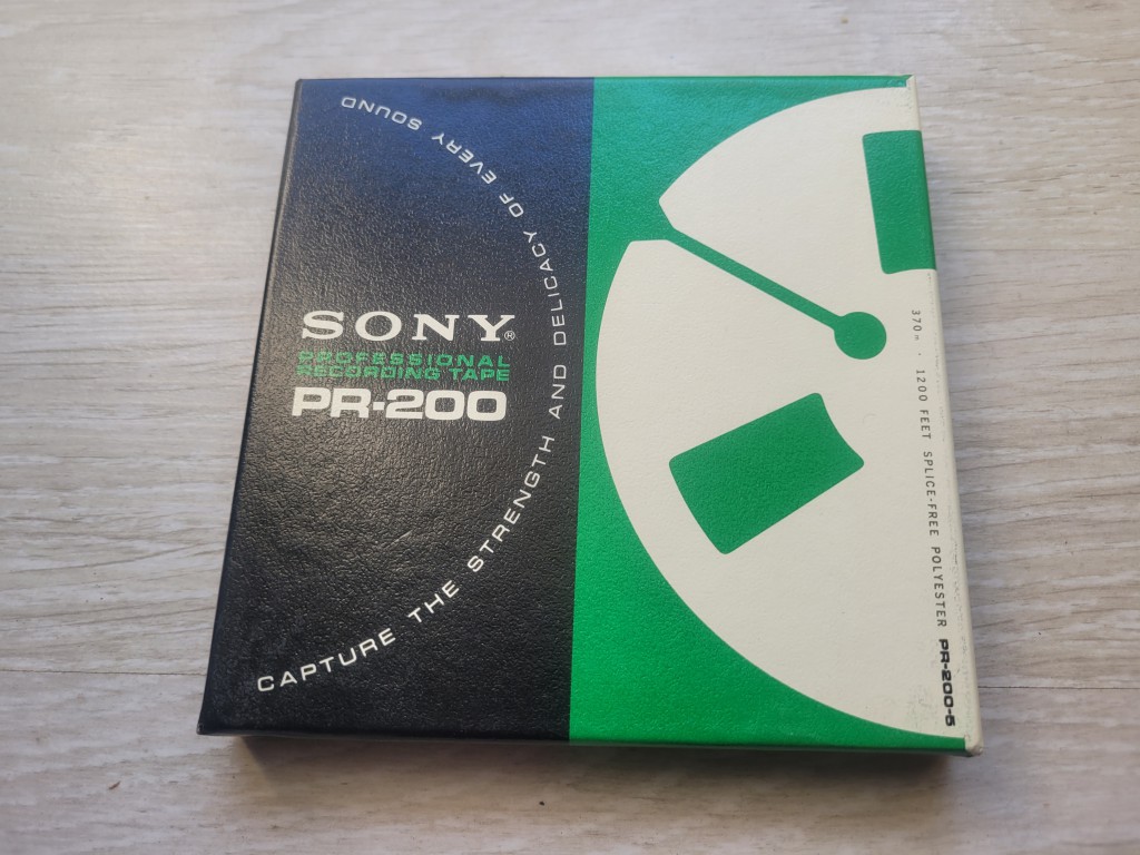 Sony pr-200 5 катушка магнитная лента